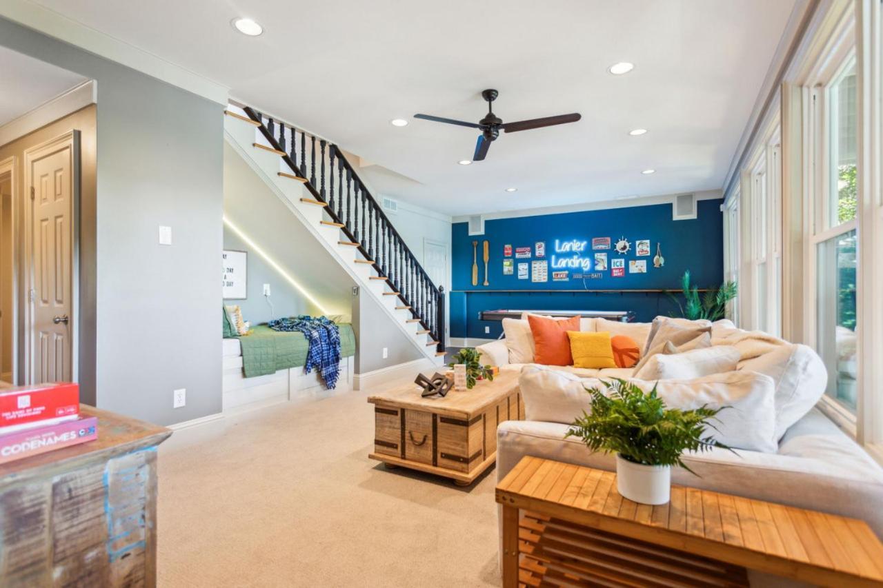 Lanier Landing - Private Dock Hot Tub Game Room เกนส์วิลล์ ภายนอก รูปภาพ